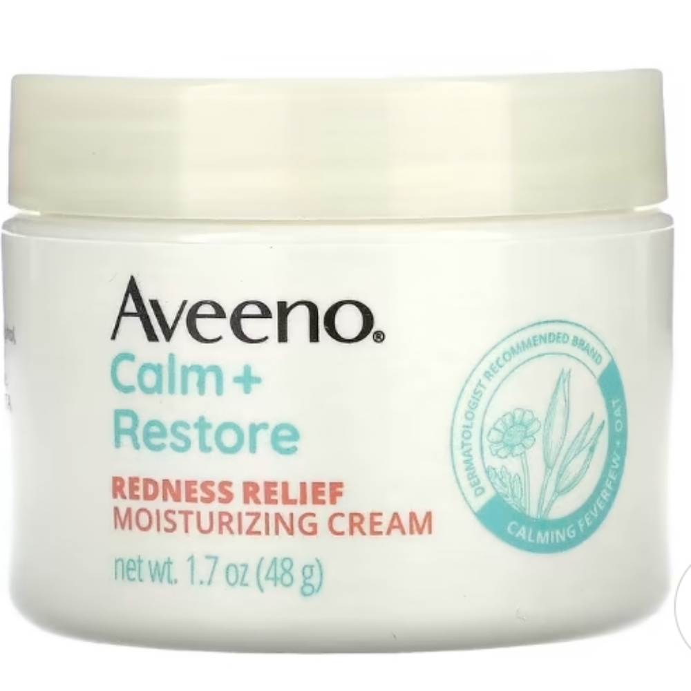 Calm + Restore Redness Relief Moisturizing Cream Sensitive Skin Fragrance Free